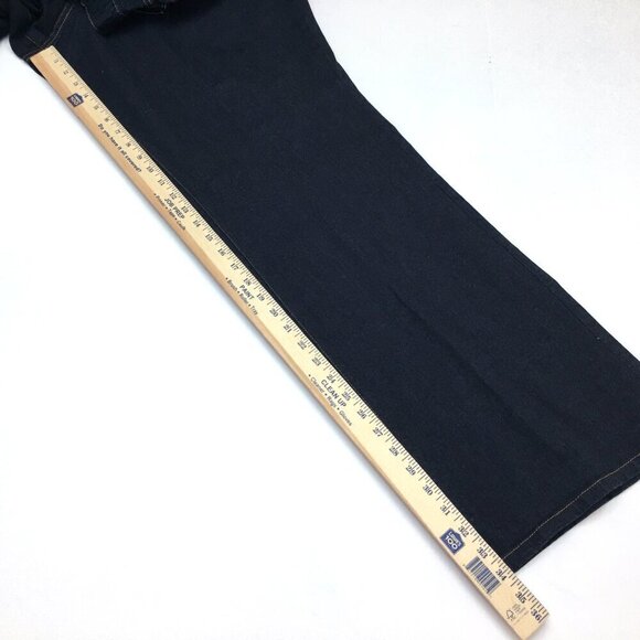 NEW Lane Bryant Women's Bootcut Jeans Dark Wash Stretchy size 22T length 34" - Picture 8 of 9